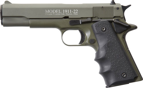 Chiappa Firearms 401121 1911-22 22 LR 10+1 5" OD Green Serrated Steel... - View 2