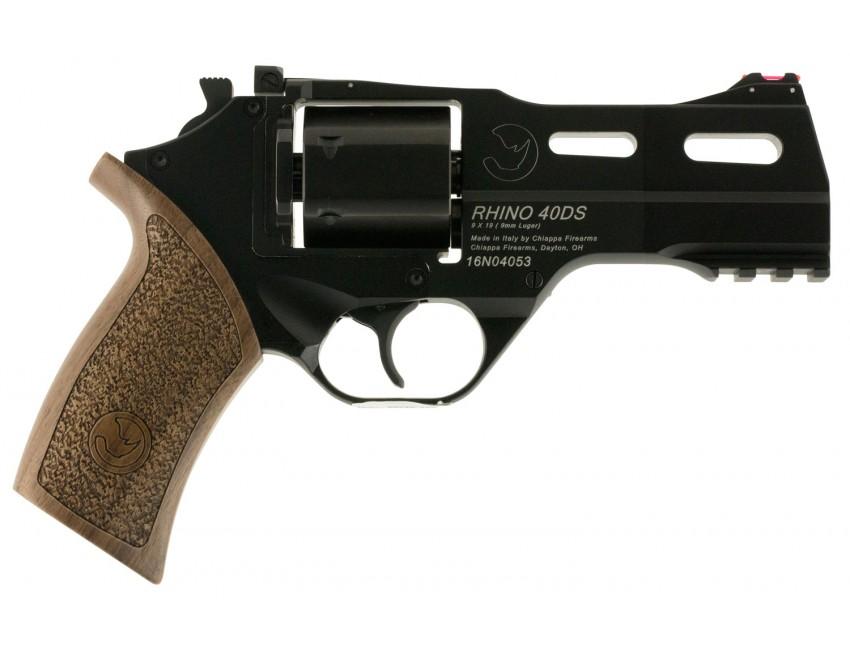 Chiappa Rhino 40DS 9mm 4" Barrel Black/Walnut - View 2