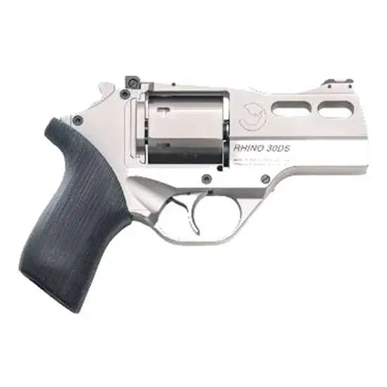 Chiappa Rhino 30DS 357 Magnum 3" NKL FOFS Rubber Grip - View 2