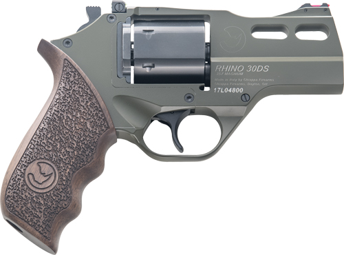 Chiappa CF340285 Rhino 30SAR Revolver .357 Mag 3" Green Walnut Grip - View 2