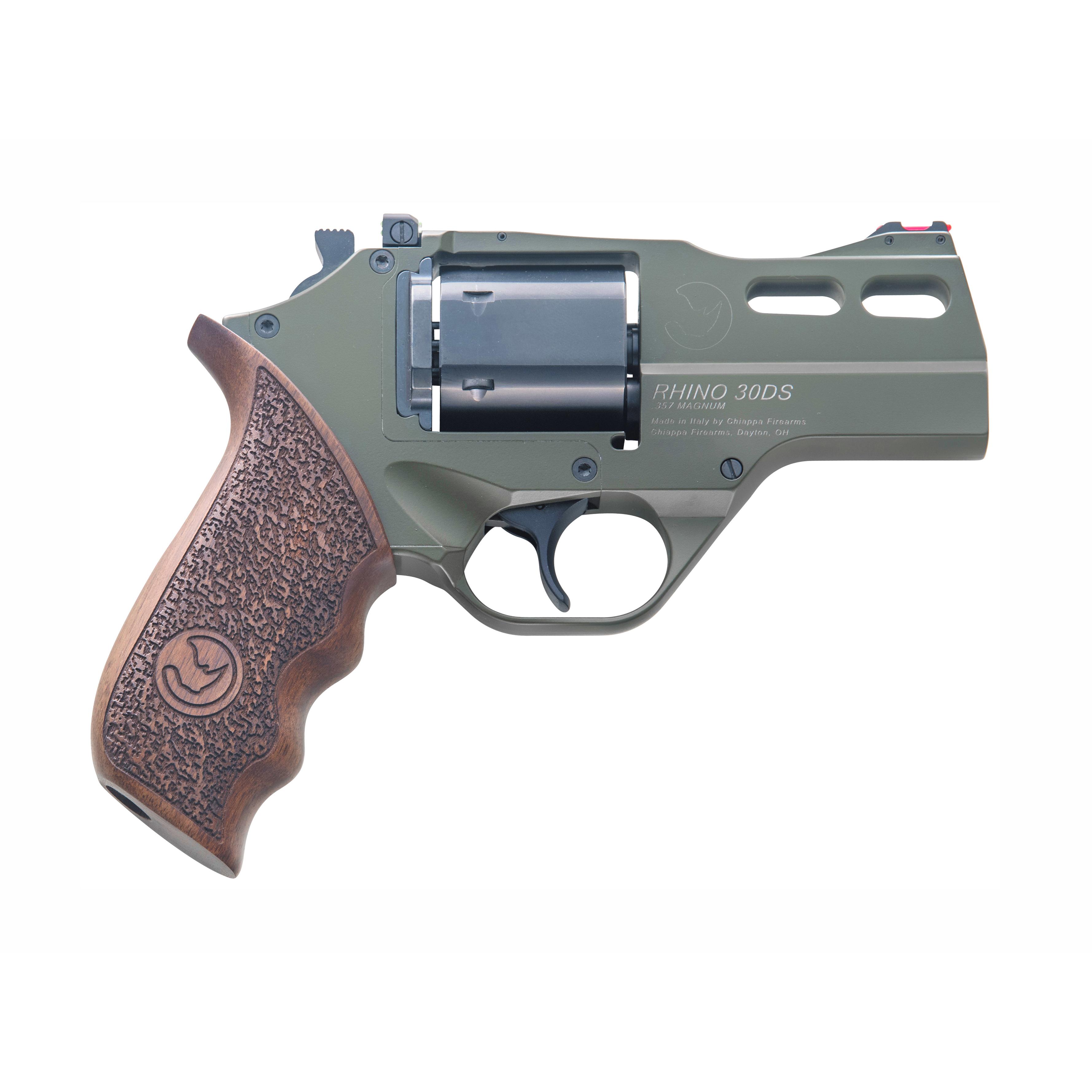 Chiappa Firearms 340285 Rhino 30DS Small Frame 357 Mag 6 Shot 3" Green - View 2