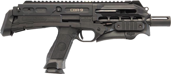 Chiappa CBR-9 9mm 9" Semi-Auto Pistol 18RD Black - View 2