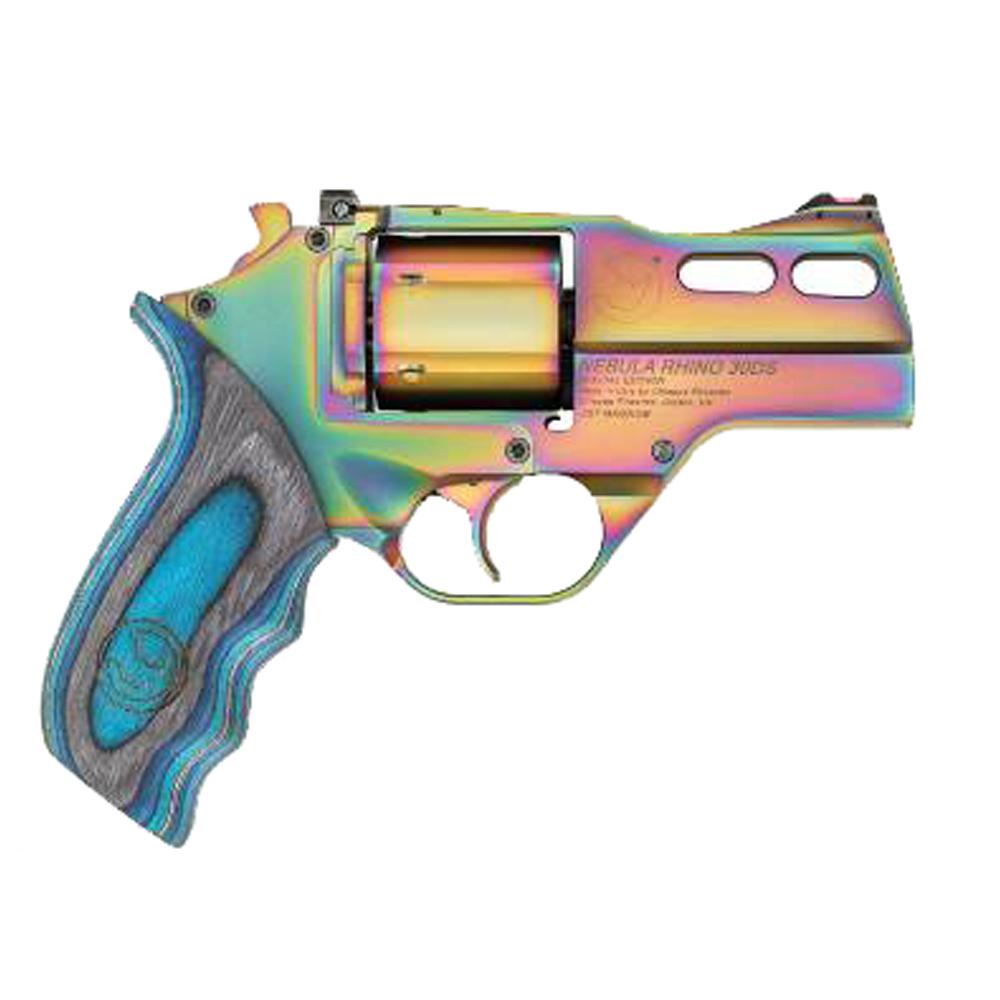 Chiappa Rhino 50SAR 357 Mag 5" Blue Laminate Grips Nebula 6-Round - View 2