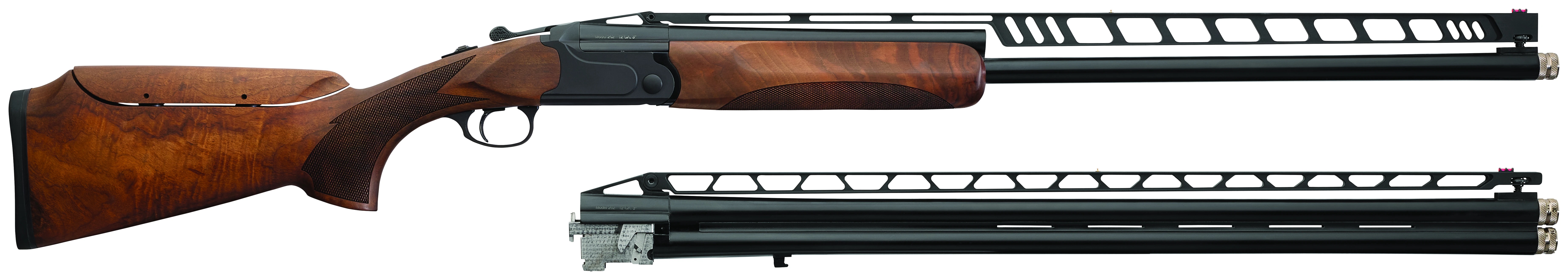 Charles Daly 930.41 12 Gauge 202TGT Combo 2.75" Blk/Wd MC5 Break Action - View 2