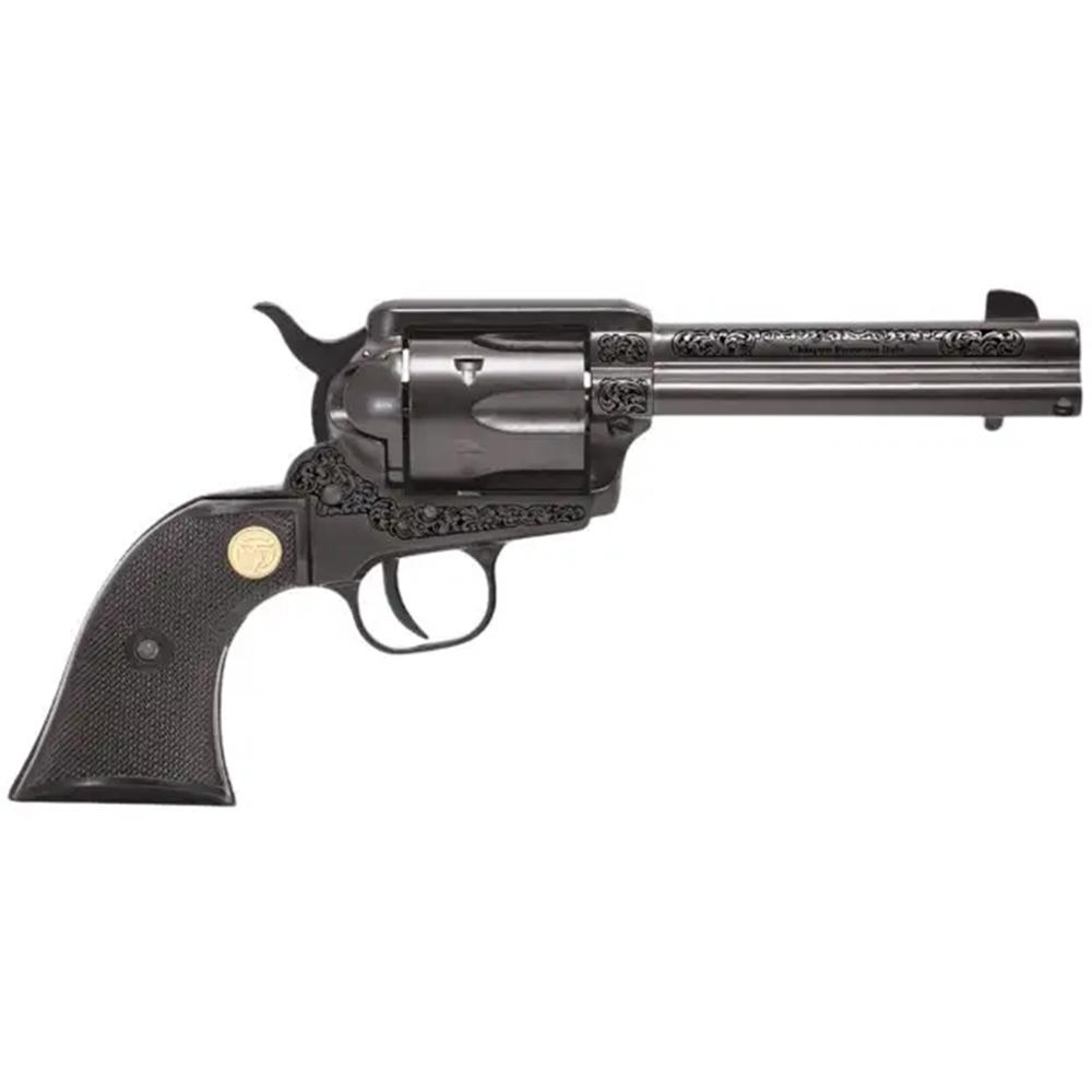 Chiappa 1873 REVOLVER SAA 22LR 4 74IN BARREL 6RD BLACK ENGRAVED 340.340 - View 2