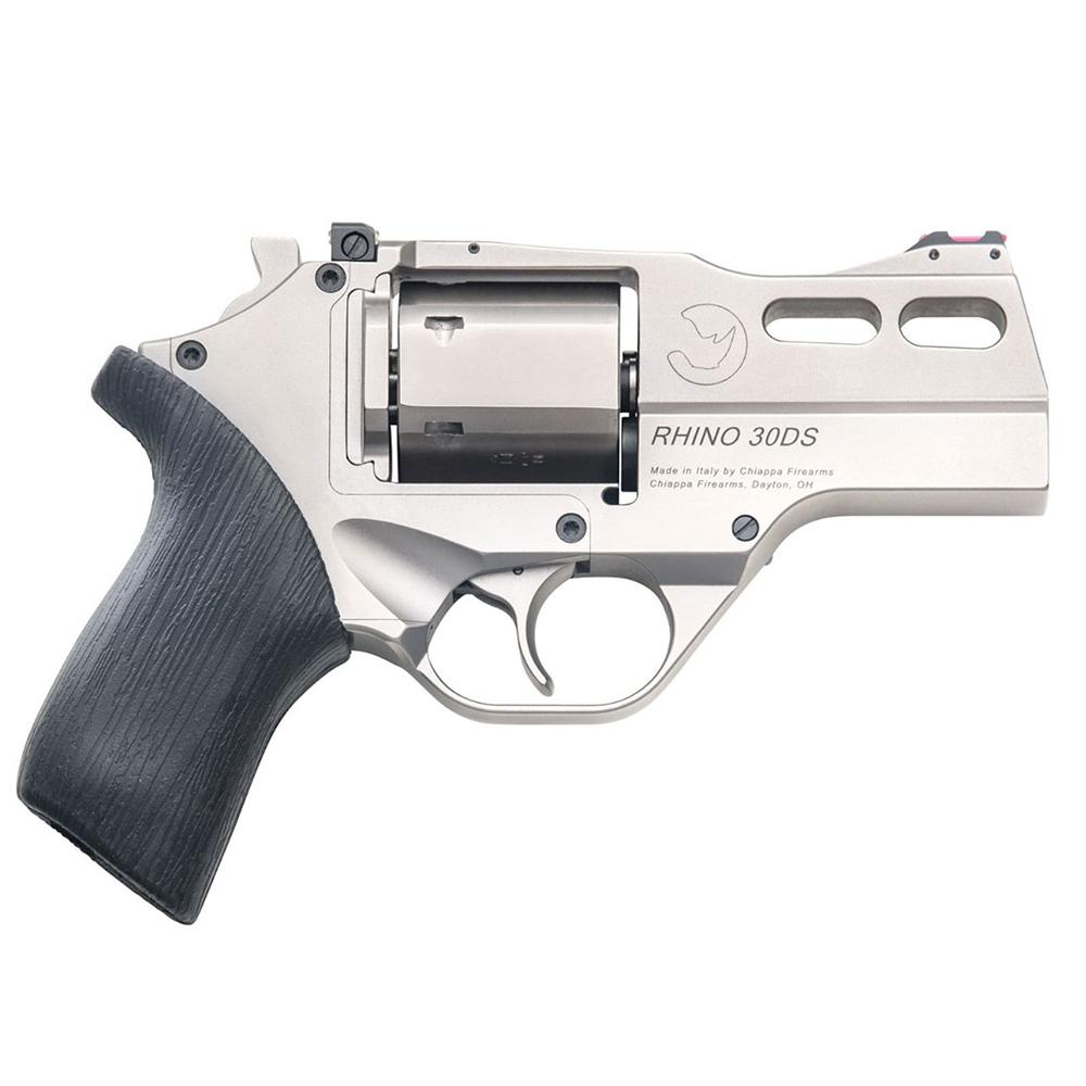 Chiappa Rhino 30 SAR Revolver 10mm 3 in. Nickel w/BLK Grip 6 rd - View 2