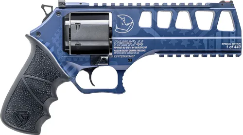 Chiappa Rhino 60DS L Frame 44MAG 6 In 6-Rounds Navy Blue - View 2