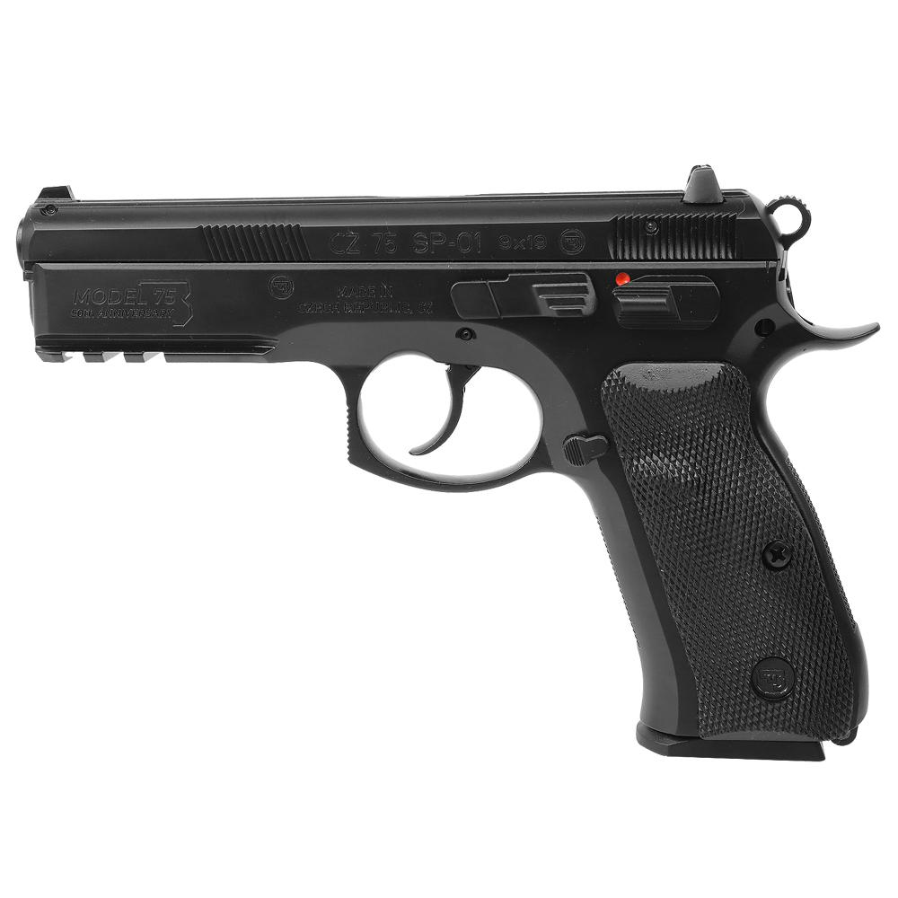 CZ 75 SP-01 Anniversary Elite Handgun 9mm Luger 10rd Magazines(2) 4.6 Barrel Steel Frame Manual Safety - View 2