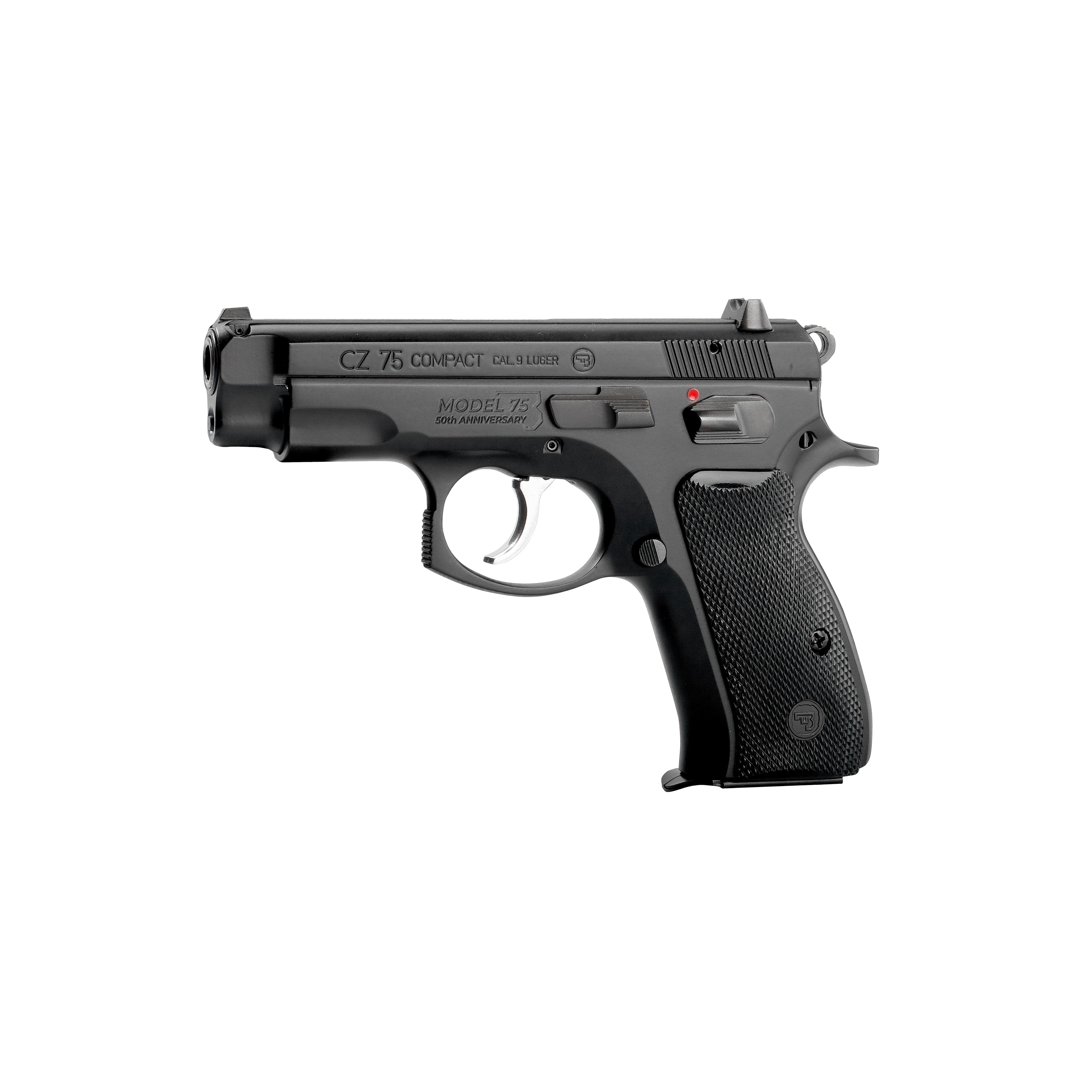 CZ 75 D PCR Anniversary Elite Handgun 9mm Luger 10rd Magazines(2) 3.75 Barrel Steel Frame Manual Safety - View 2