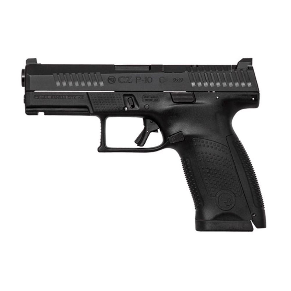 CZ-USA 01536 P-10 C Compact Frame 9mm Luger 10+1 4.02" Black Carbon... - View 2