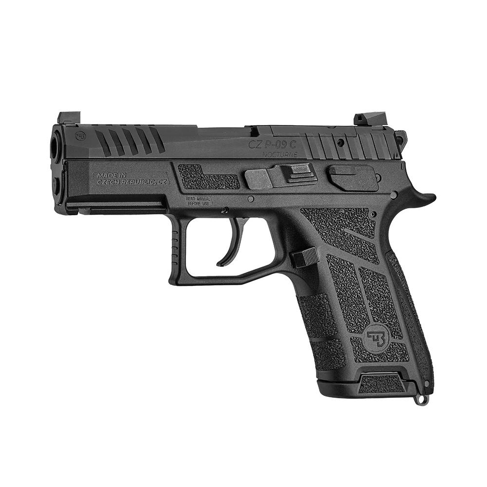 CZ-USA 01660 CZ P-09 9MM 10+1 Semi-Auto Pistol, Omega Trigger, Black - View 2