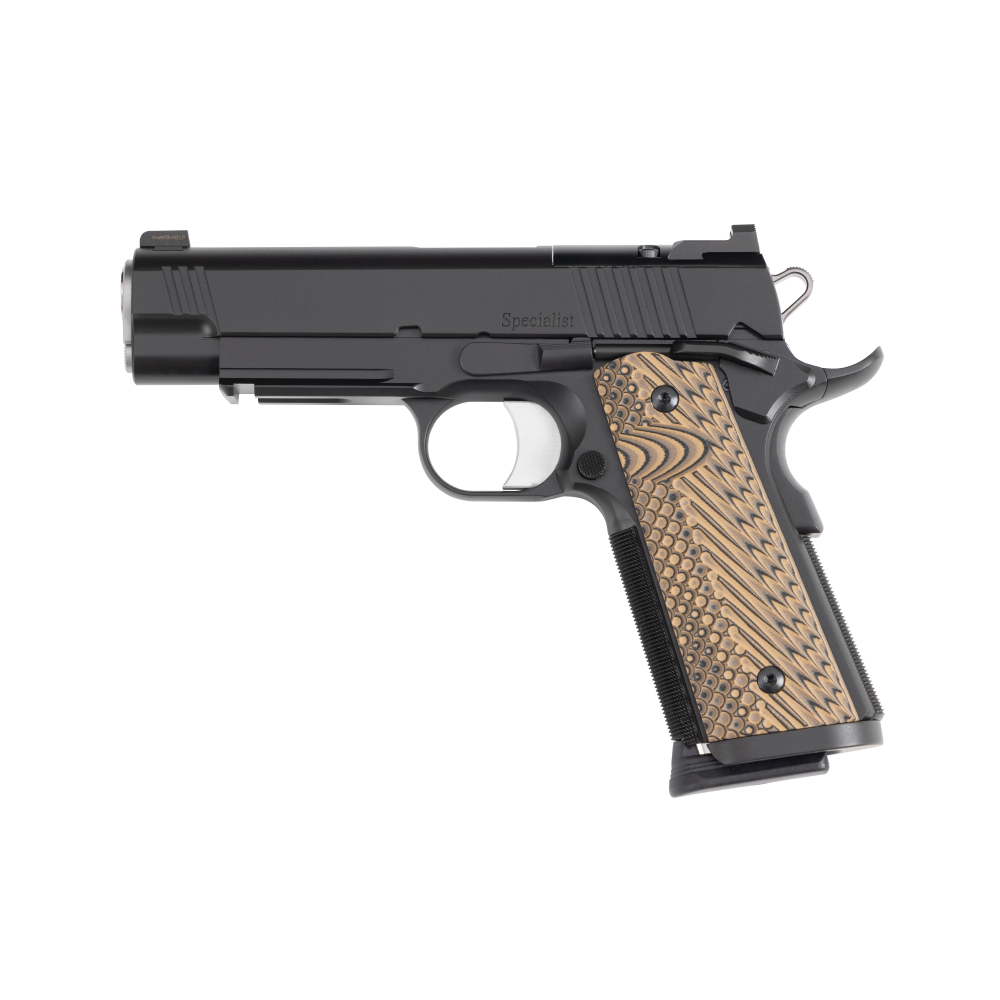 CZ-USA 01795 Specialist .45 ACP Pistol 8+1 Tritium Night Sight Black - View 2
