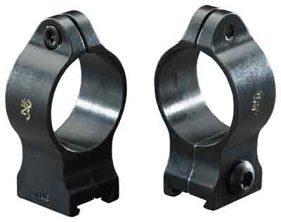 Browning Rimfire Aluminum Rings, 1" Diameter, Matte Finish - View 2