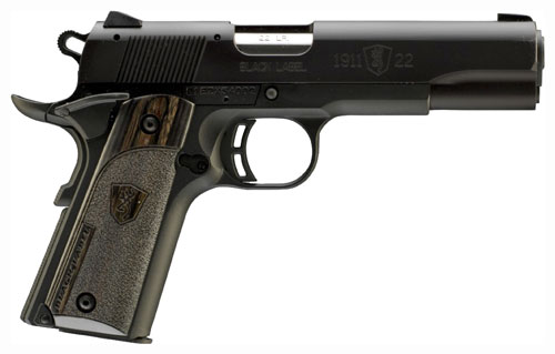Browning 1911-22 Black Label 22 LR 4.25 in Matte Black 10 Round SA - View 2