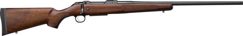 CZ 600 Plus American Rifle 30-06 Sprg 24 in. Walnut w/Drill&Tap Threaded 5rd - View 2