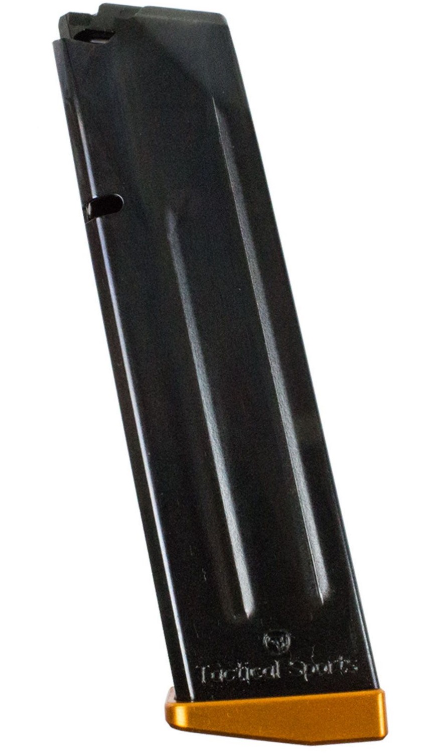 CZ-USA CZ 75 TS Orange 17rd .40 S&W Magazine Black Steel - View 2