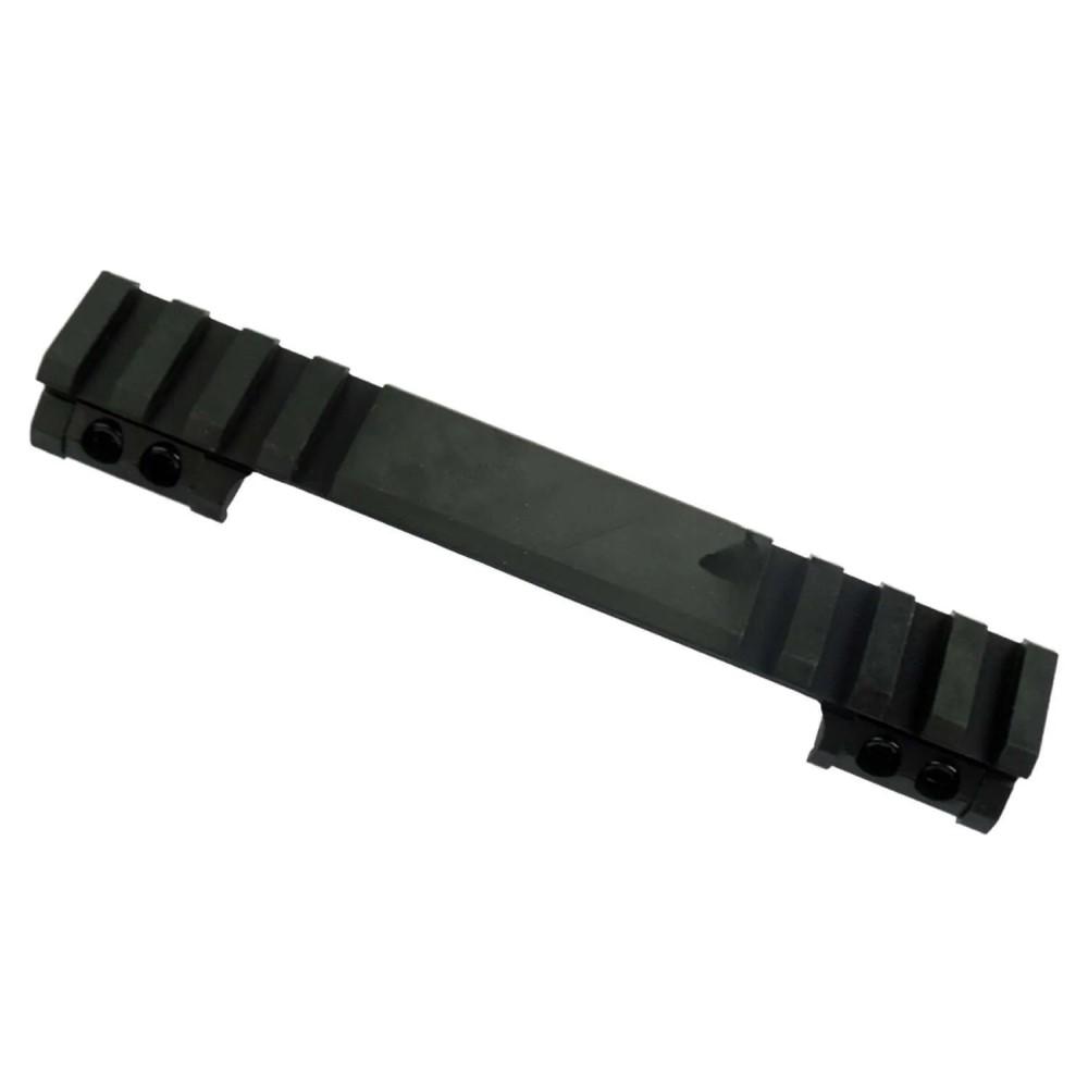 CZ-USA 19011 Weaver Adapter Matte Black Steel Fits CZ 550 - View 2