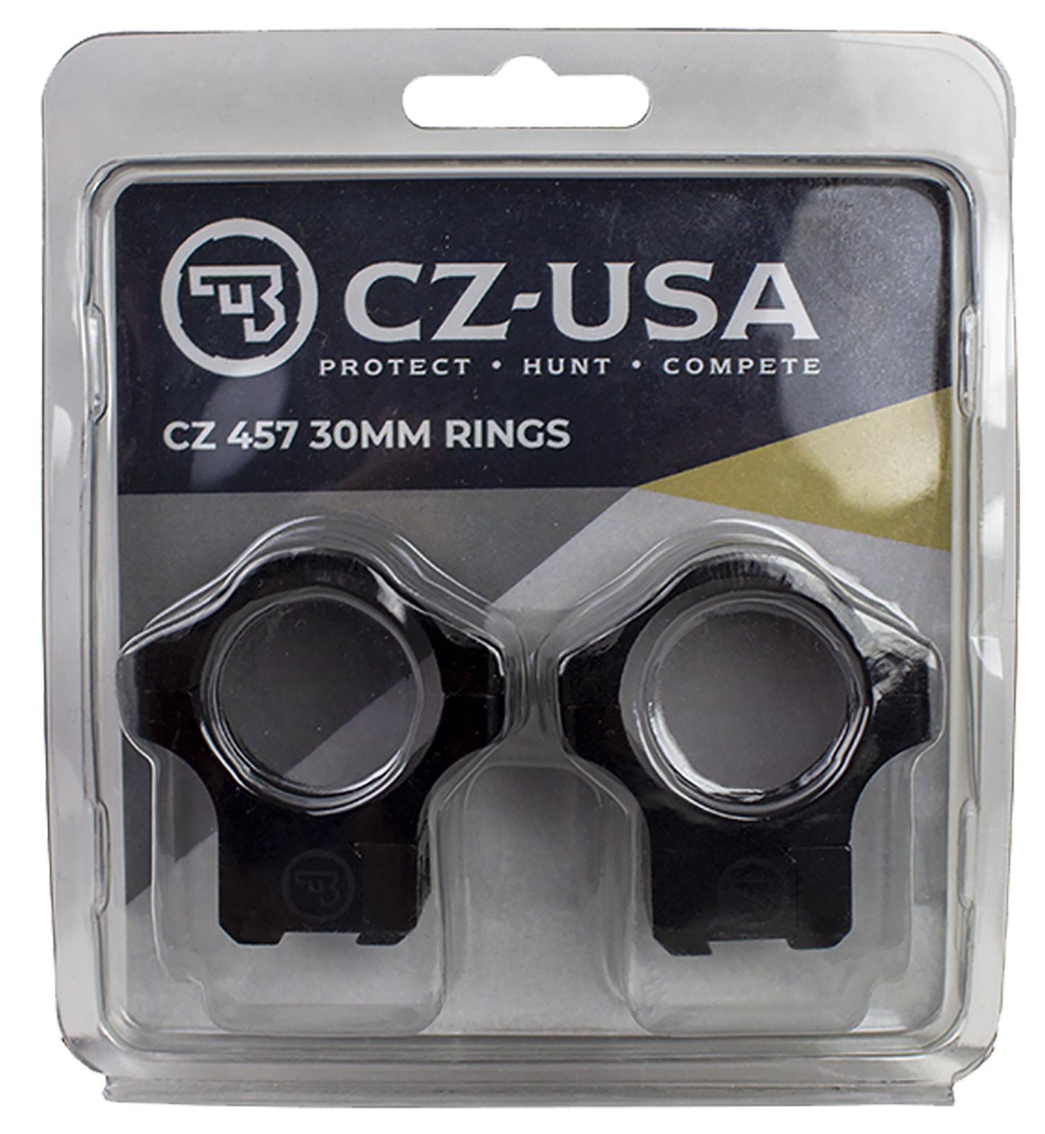 CZ 457 30mm Aluminum Rings for CZ 455/457 Rifles - View 2