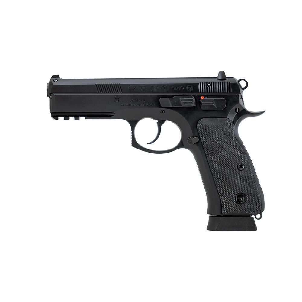 CZ-USA SP-01 9mm 4.6" Black Polycoat Semi-Auto Pistol - View 2