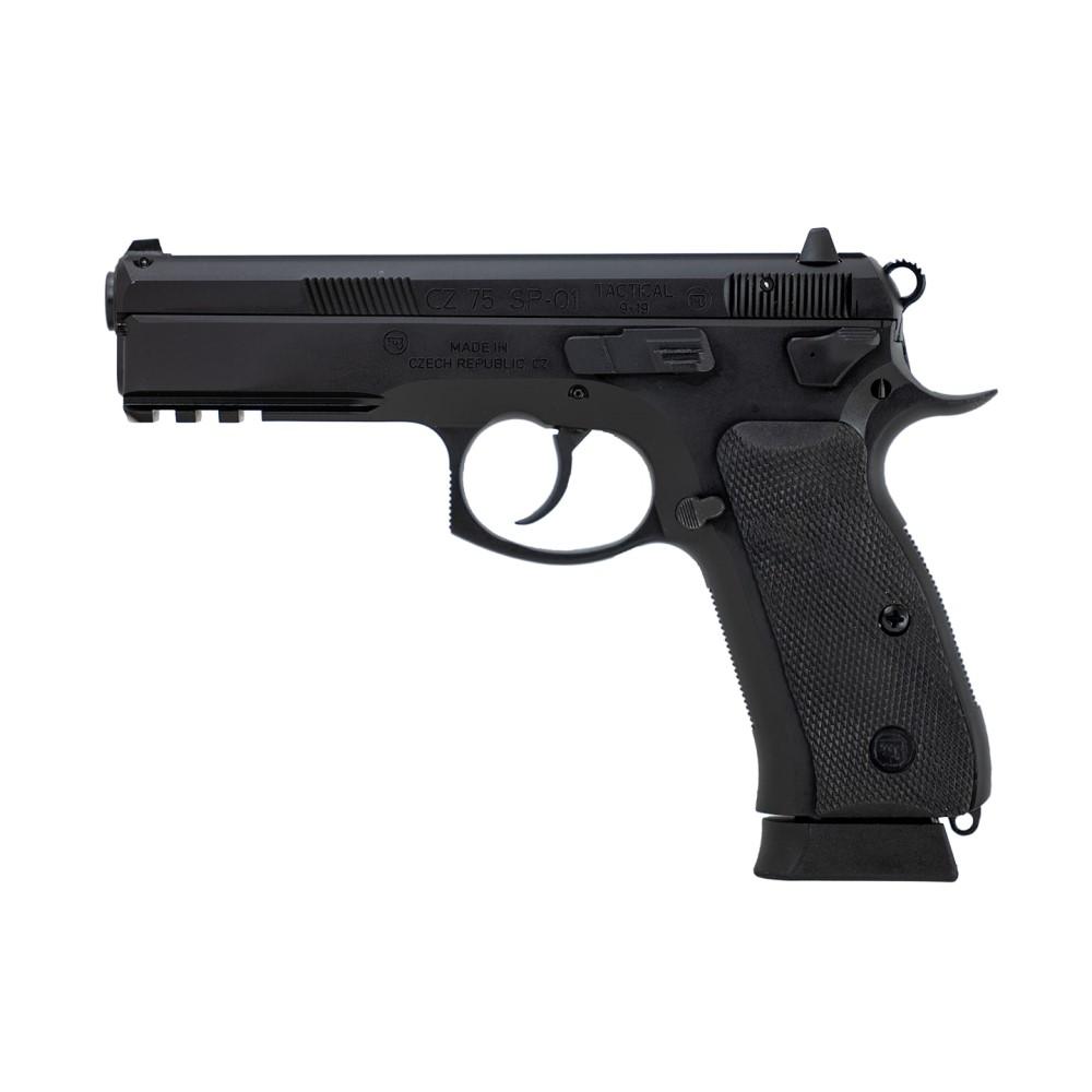 CZ 75 SP-01 Tactical 9mm 4.6" Barrel Black - View 2