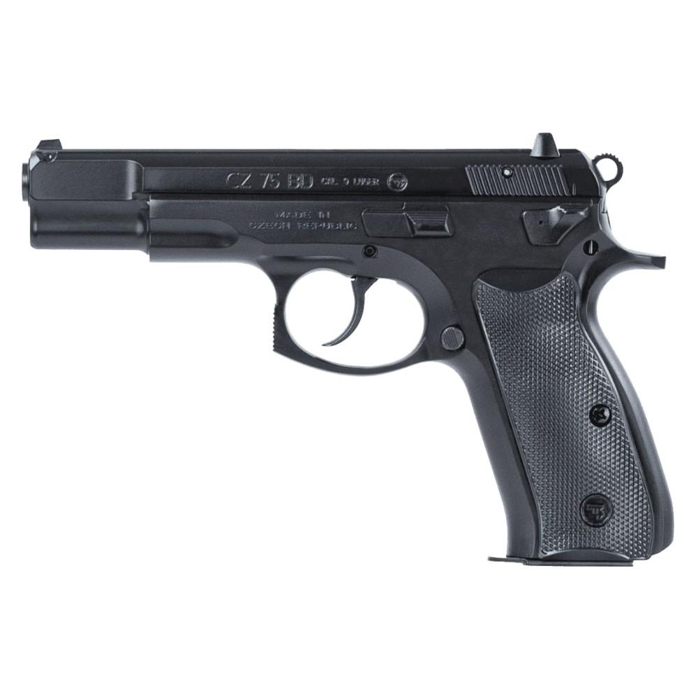 CZ-USA 75 BD 9mm 4.6 in Black Steel 16rd DA/SA Pistol - View 2