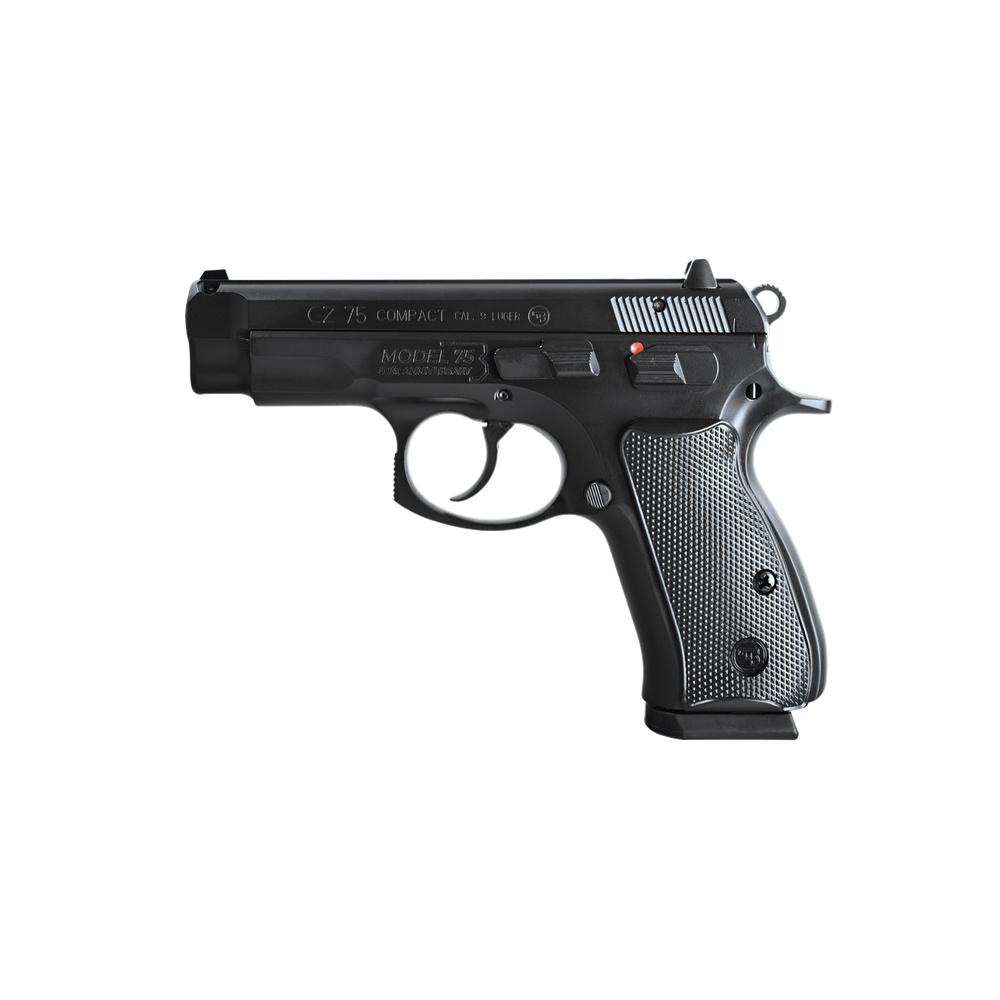 CZ 75 Compact 50th Anniversary 9mm 3.75in 15rd Semi-Auto Pistol (91208) - View 2