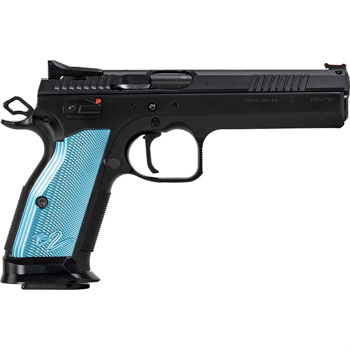 CZ-USA TS 2 40 S&W 17+1 5.28" Bull Barrel Black Fiber Optic Sights - View 2