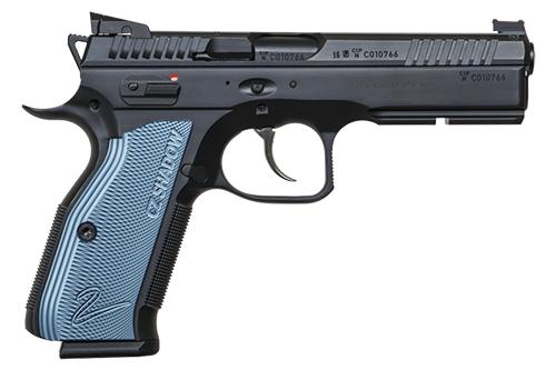 CZ Shadow 2 9mm Luger Steel Frame SA/DA Fiber Optic HAJO 4.89" Barrel 17+1 Ambidextrous Safety - View 2