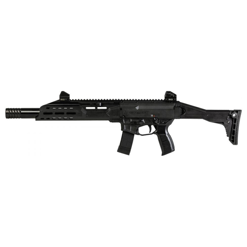 CZ-USA 91434 Scorpion 3+ Carbine 9mm 16" Threaded Barrel 20rd Black - View 2