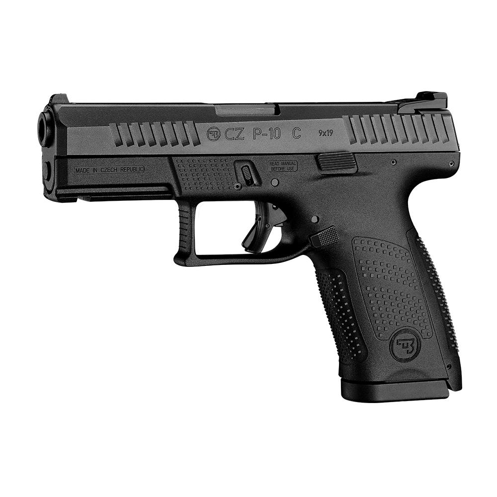 CZ P-10 C Optics-Ready 9mm 15rd Black Fixed Sights Semi-Auto Pistol (91536) - View 2