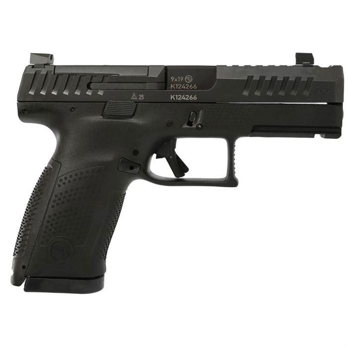 CZ 91579 CZ P-10 Compact 9mm 4.02" Black Polycoat Semi-Auto Pistol - View 2