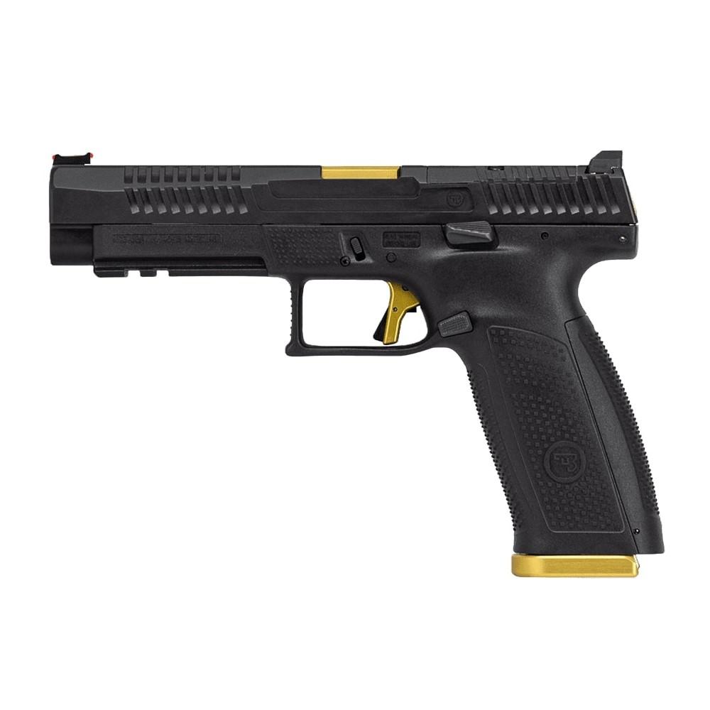 CZ P-10 F Competition-Ready Pistol - Black 9mm 5" Barrel 19rd - View 2