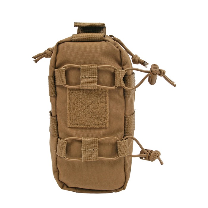 Grey Ghost Gear 4002-14 Slim Medical Pouch Coyote Brown, MOLLE, 500D Nylon - View 2