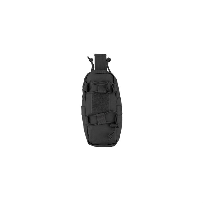 Grey Ghost Gear 4002-2 Slim Medical Pouch Black, MOLLE, 500D Cordura - View 2