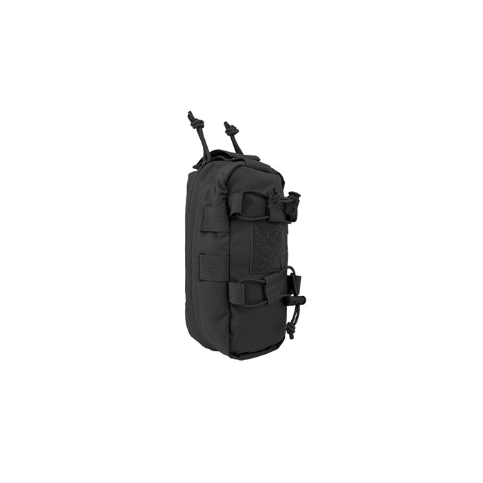Grey Ghost Gear 4002-2 Slim Medical Pouch Black, MOLLE, 500D Cordura - View 3