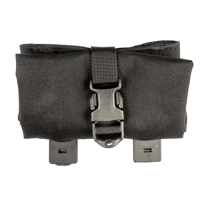 Grey Ghost Gear GTG0390-2 Roll Up Dump Pouch Black, MOLLE Compatible - View 2