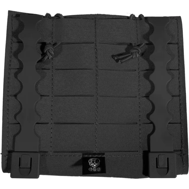 Grey Ghost Gear 1051-2 Double 7.62 Mag Panel Black - View 2