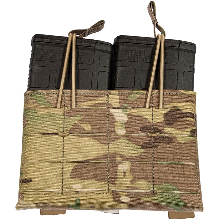Grey Ghost Gear 1051-5 Double 7.62 Mag Pouch Laminate Multicam - View 2