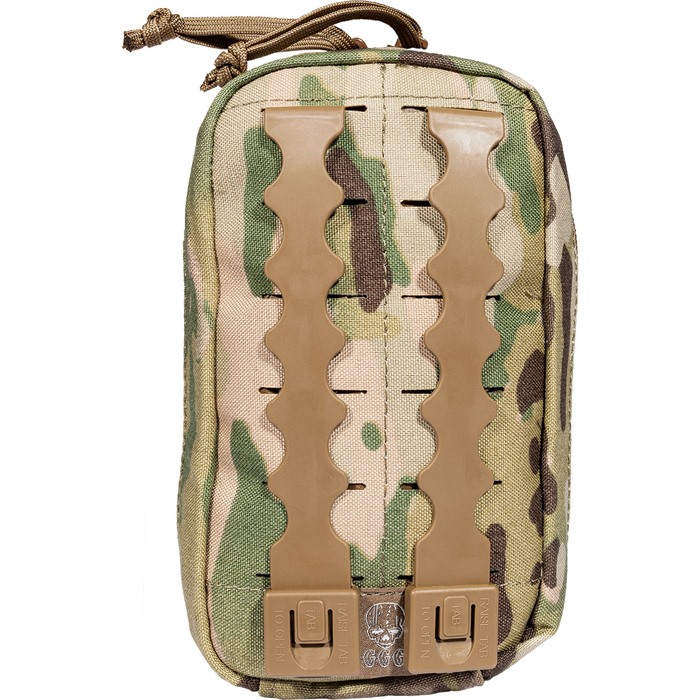 Grey Ghost Gear 1055-5 E&E Vertical Pouch Multicam, MOLLE, 4.5"x6" - View 3