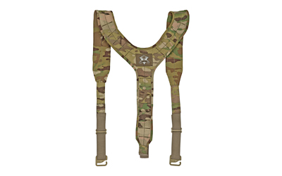 Grey Ghost Gear 9037-5 UGF 3 Point Suspenders, MultiCam, MOLLE/PALS - View 2