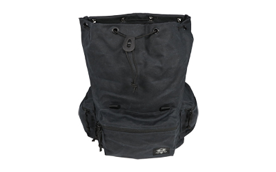 Grey Ghost Gear GTG5943-BLK Drifter Backpack, Waxed Canvas, 1820 Cu In, Black - View 3