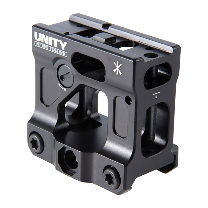 Unity Tactical FSTMICB Fast Micro Black Anodized 7075 T6 Aluminum Mount - View 2