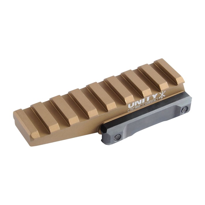 Unity Tactical FSTORF Fast Optic Riser Flat Dark Earth 7075-T6 Aluminum - View 2