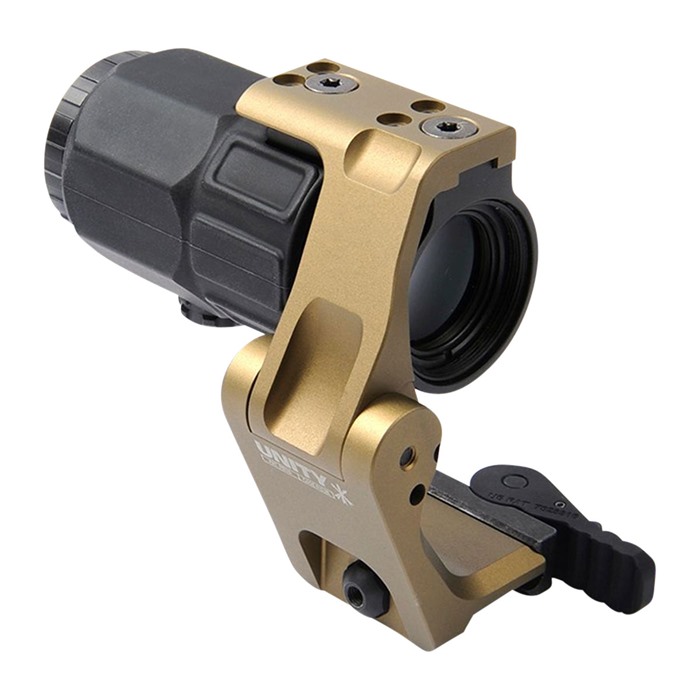 Unity Tactical FSTOMF Fast FTC Omni Magnifier Mount Flat Dark Earth 7075-T6 - View 2
