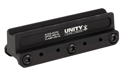 Unity Tactical FAST COG Red Dot Mount 2.05" Optical Height ACOG VCOG - View 2