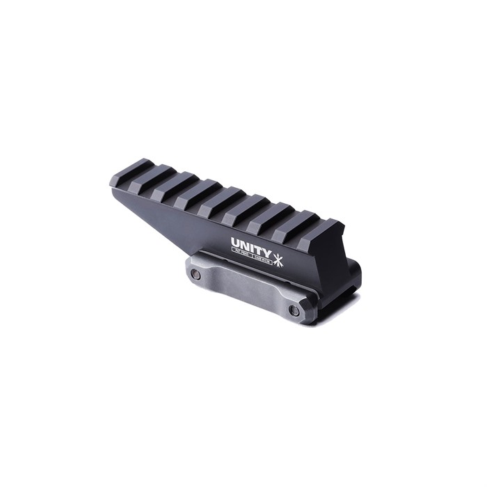 Unity Tactical FAST Red Dot Riser Direct to Picatinny Anodized Blk FST-ORAB - View 2