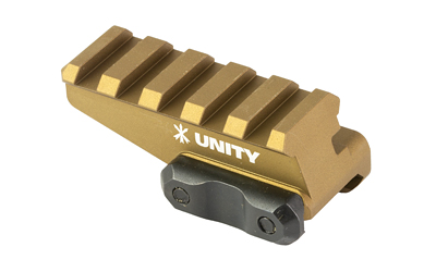 Unity Tactical FST-RLF Accessory Riser .725" Picatinny Anodized FDE - View 2