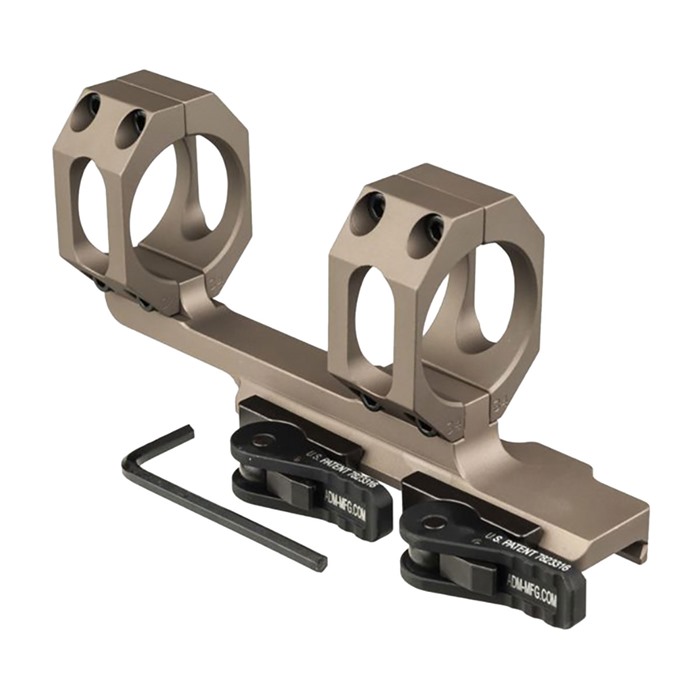 American Defense AD-RECON-30-FDE-TL 30mm Cantilever Mount FDE - View 2