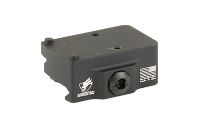 American Defense AD-RMR-LW-L-STD QD Mount, Left Lever, Low, Black - View 2