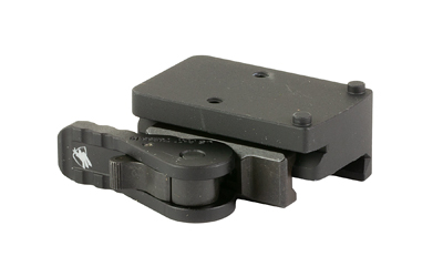 American Defense AD-RMR-LW-L-STD QD Mount, Left Lever, Low, Black - View 3